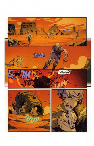 extrait comics Liberty Deception T1