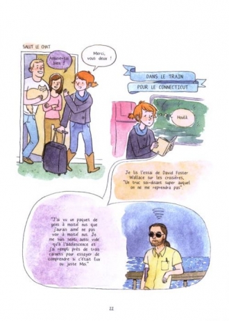 extrait comics Carnet de bord de ma croisière senior