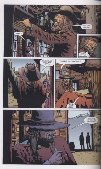 extrait comics Retour au bercail