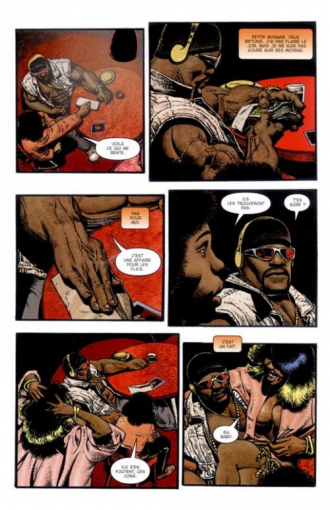 extrait comics Mafia Blues