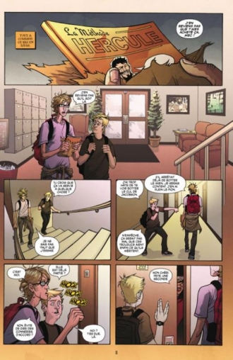 extrait comics Un bien étrange talent
