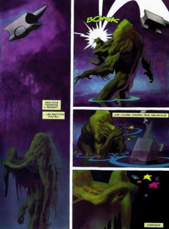 extrait comics Le monstrueux homme-chose