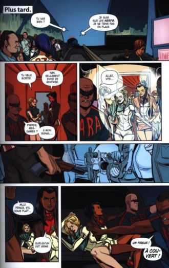 extrait comics Plus qu'humaine