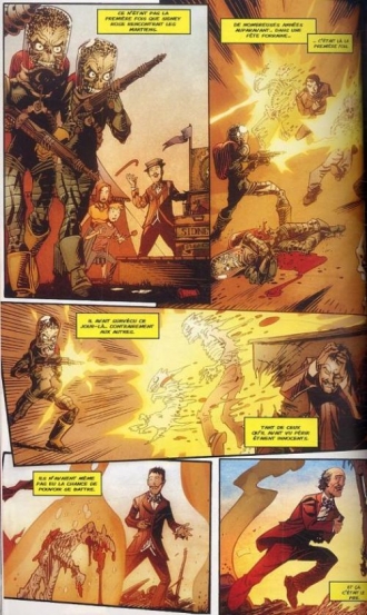 extrait comics Attack from space