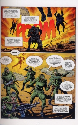 extrait comics Temps de guerre