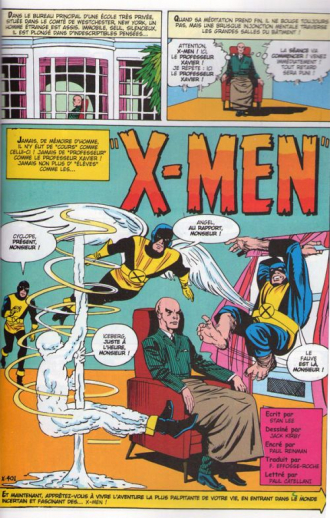 extrait comics Les origines (kiosque)