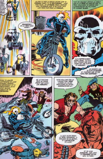 extrait comics Ghost Rider (kiosque)