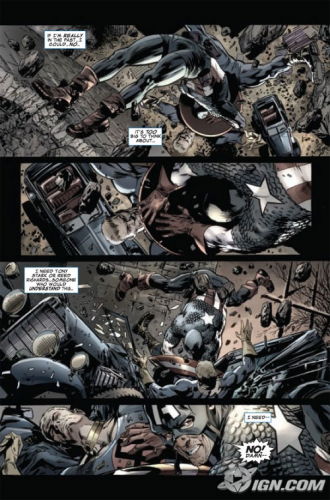 extrait comics Captain America Reborn 1/2 - Renaissance (kiosque)
