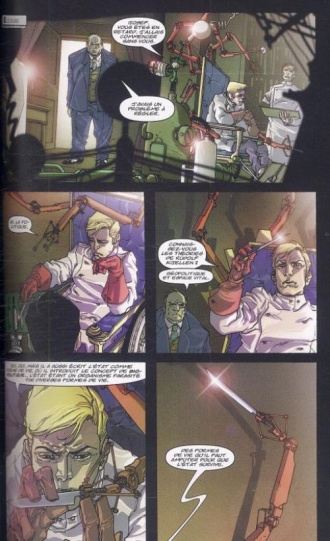 extrait comics Les yeux sans visage