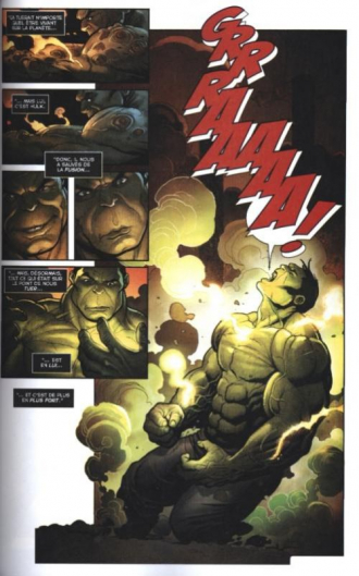 extrait comics Le carrément démentiel Hulk (kiosque)