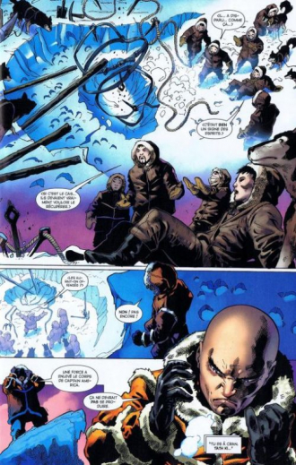 extrait comics Le Corps des Captain America (kiosque)