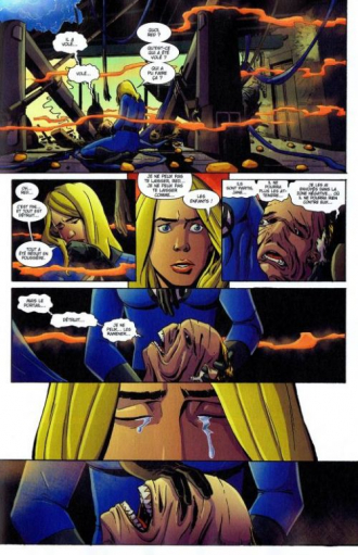 extrait comics Deadpool massacre Marvel (kiosque)