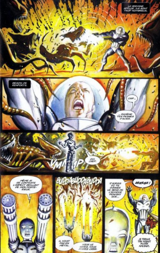 extrait comics Le Punisher de l'espace (kiosque)