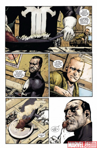 extrait comics Punisher - Au coeur des ténèbres (kiosque)