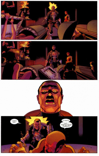 extrait comics Punisher - La mort en sursis (kiosque)