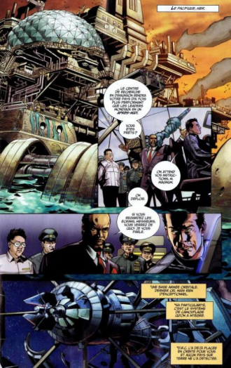 extrait comics Divin espace (kiosque)