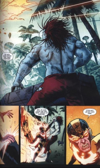 extrait comics Duel divin