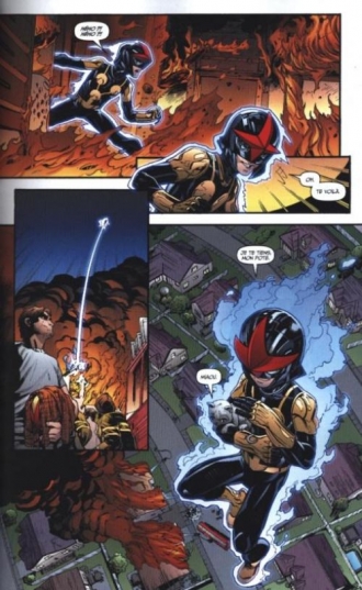 extrait comics Nova - La flamme vacille (kiosque)