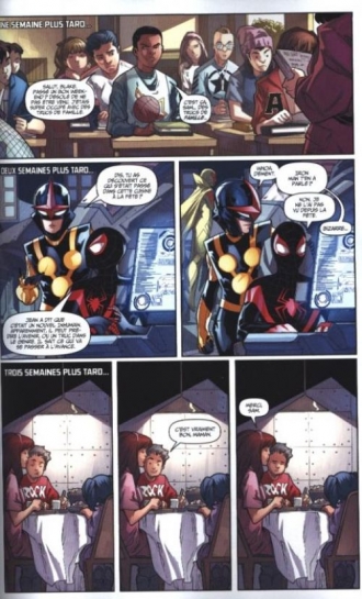 extrait comics Nova - Retour de flamme (kiosque)