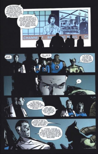 extrait comics Marvel Universe vs Wolverine