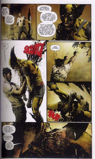 extrait comics Le retour