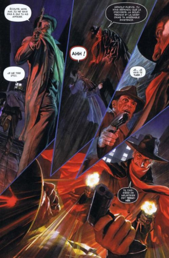 extrait comics Le retour des héros
