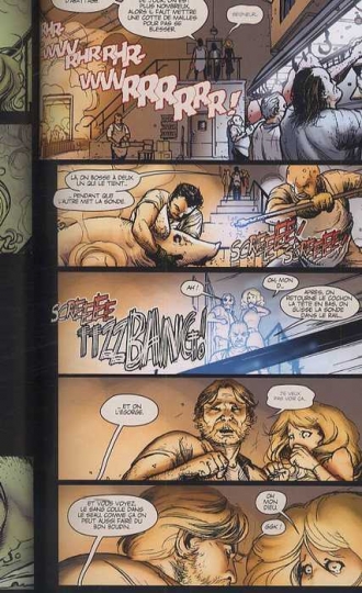 extrait comics Massacre à la tronçonneuse