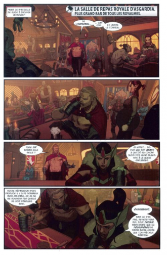 extrait comics La déesse du tonnerre