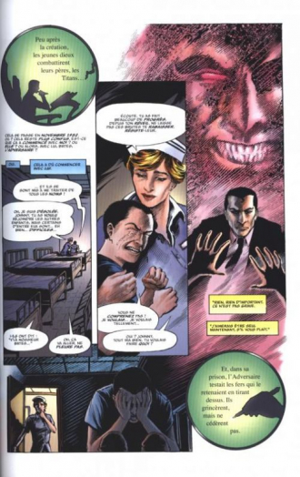 extrait comics Olympe