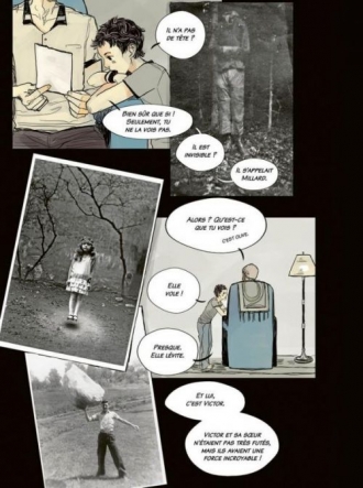 extrait comics Miss Peregrine et les enfants particuliers