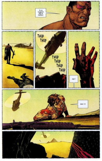 extrait comics Vengeur