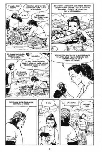 extrait comics Motor Girl