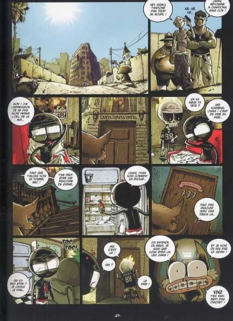 extrait comics Dark Meat City