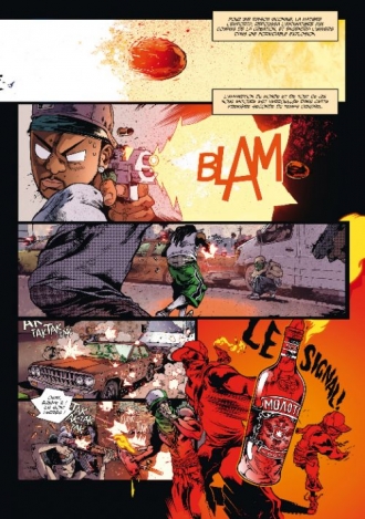 extrait comics De4d End