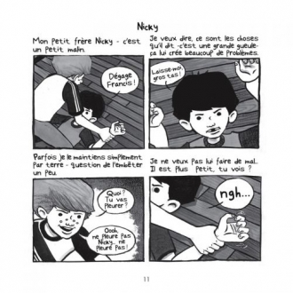 extrait comics Ne pleure pas