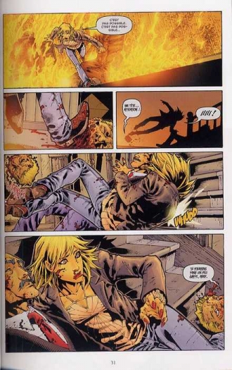 extrait comics Face aux ténèbres