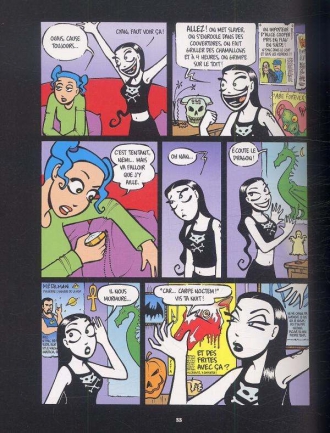 extrait comics Monstres & météroes