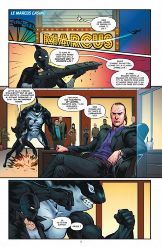 extrait comics La revanche de Raptor