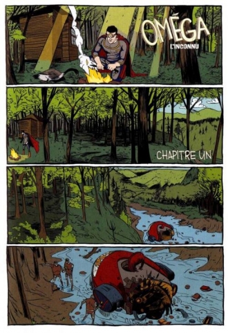 extrait comics Omega l'inconnu