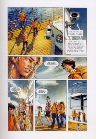 extrait comics La mer des monstres