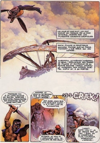 extrait comics Pilgor