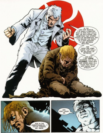 extrait comics Adieu, vingtième siècle