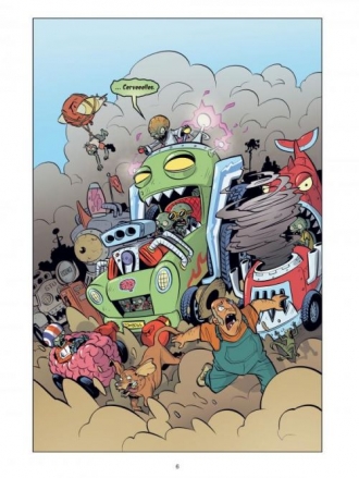 extrait comics À fond sur le champignon !