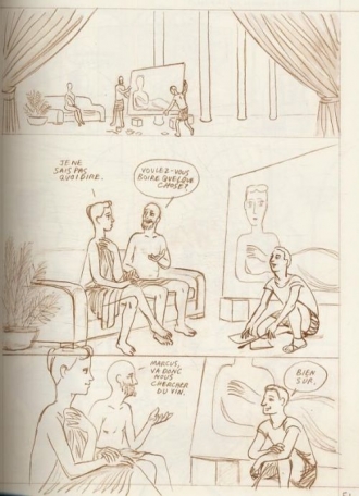 extrait comics Pompéi