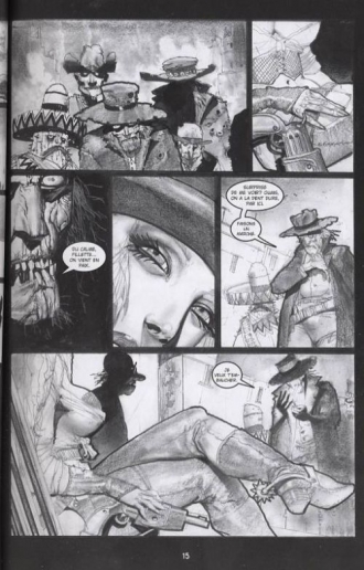 extrait comics Pour une poignée de sang !