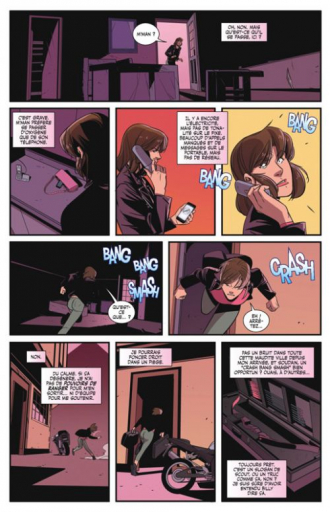 extrait comics Power Rangers Pink