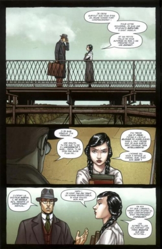 extrait comics L'abîme du temps