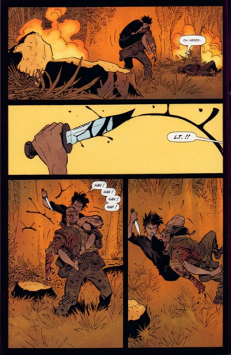 extrait comics La section
