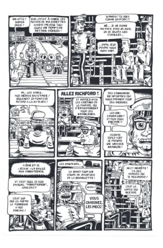 extrait comics Punk Rock & mobile homes
