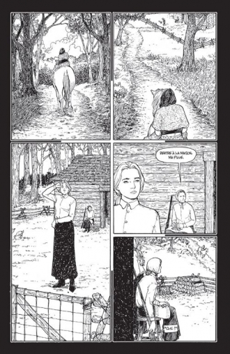 extrait comics Tombes hivernales